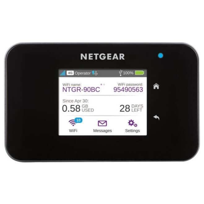 netgear AC810 router 4G portatile