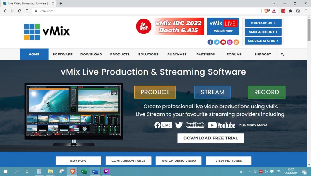 VMix-streaming