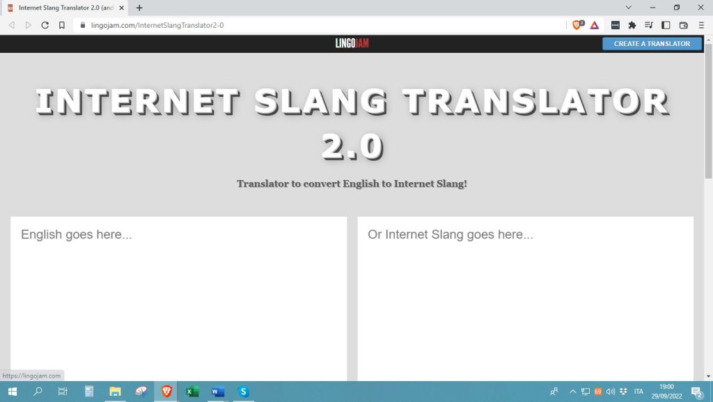 Internet-Slang-Translator