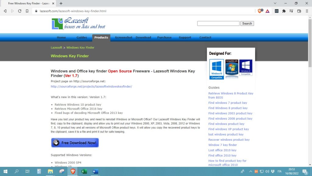 Lazesoft-Windows-Key-Finder