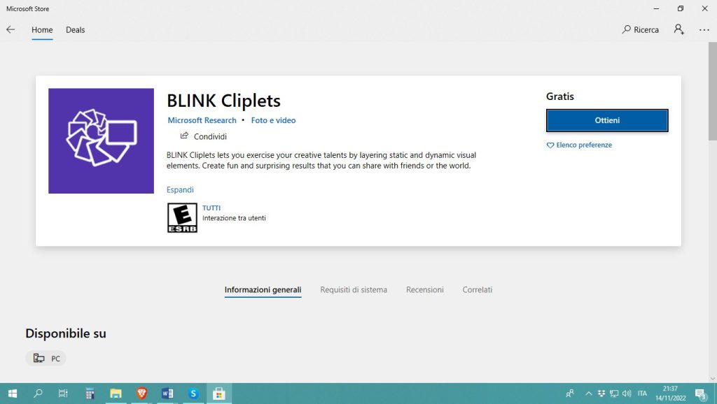 BLINK-Cliplets