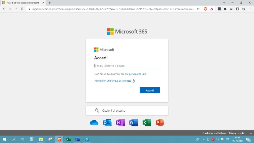 Accedete-account-Microsoft
