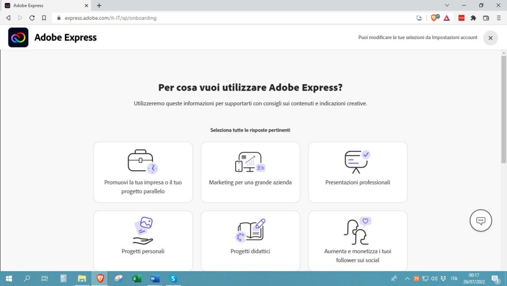 Adobe-Express-piattaforma